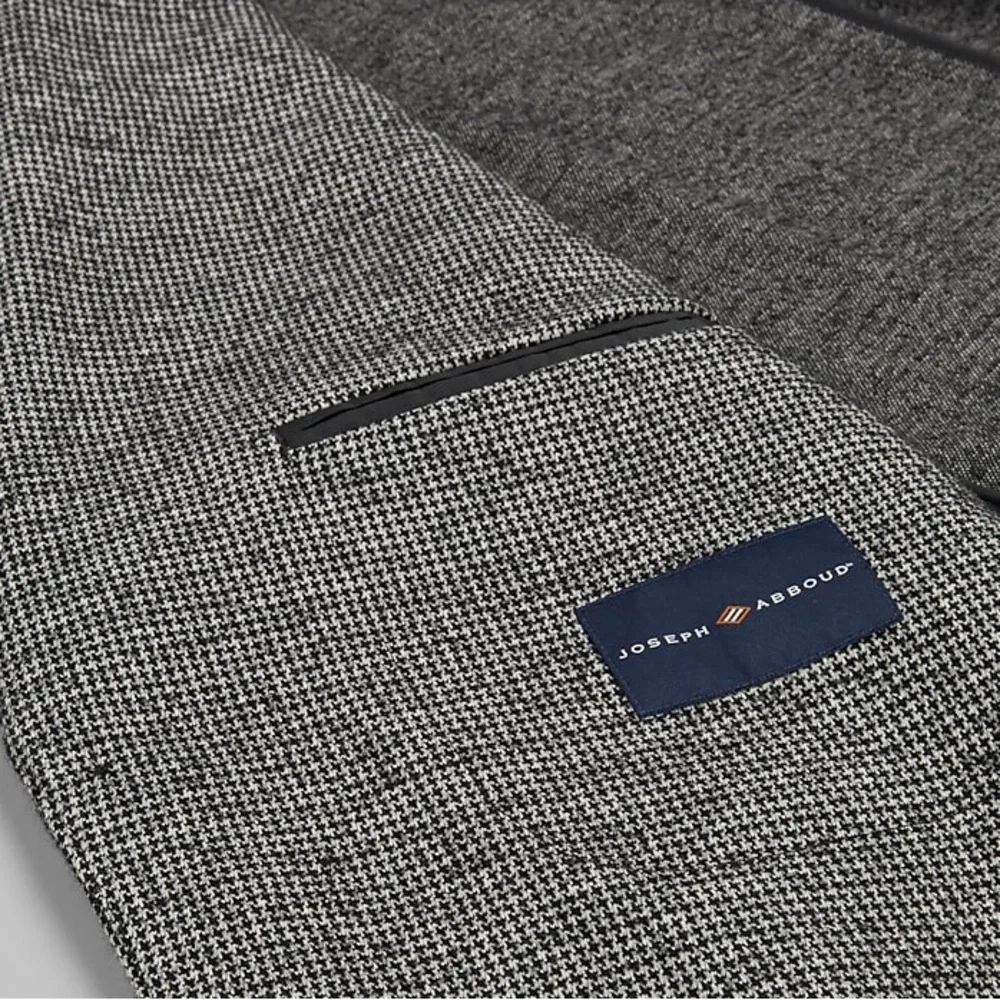 NWOT Joseph Abboud Modern Fit Houndstooth Sport Coat Men’s 44 Short